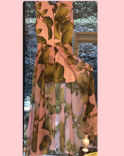 Cargar imagen en el visor de la galería, Vestido estampado verde
