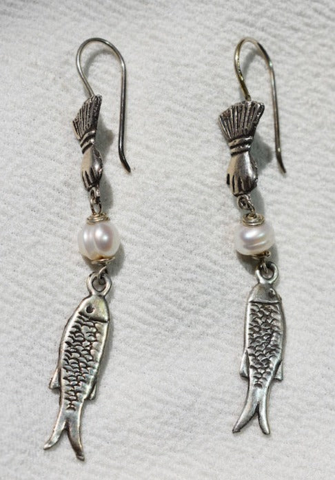 Aretes pescado